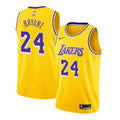 גופיית NBA לוס אנג'לס לייקרס צהוב