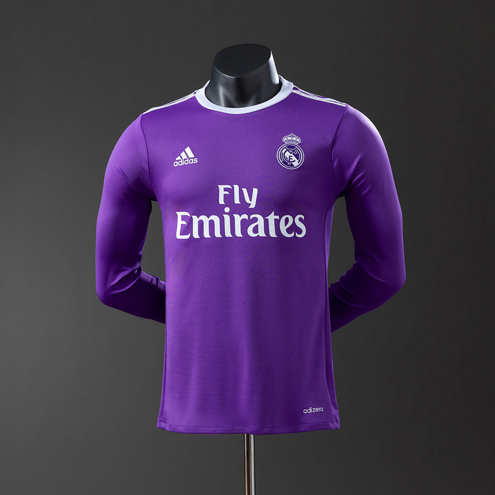 חולצת רטרו חוץ ריאל מדריד שרוולים ארוכים 16/17